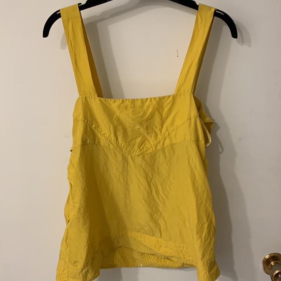 DVF Silk yellow top - Picture 5 of 5